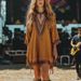 Women's Clothing Bohemian Fringe Festival Dress – Vintage 70s Style With Tribal Print & Flowy Silhouette (S-XXL)_ecoleips.com