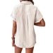 Women's Clothing Summer New Women's Shirt Solid Color Casual Button Shirt Women_ecoleips.com