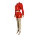 Women's Clothing Women's Y2K Two Piece Set Button Down Printed Embroidered Stretch Denim Jacket And Shorts Fashion Style_ecoleips.com
