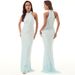 Women’s Clothing New Sequined Banquet Evening Dress Skirt Female Temperament Celebrity Annual Meeting Host Sexy Halterneck Fishtail Long_ecoleips.com