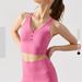 Naked V-neck Sports Vest Underwear Women's Cross Beauty Back Bra Fitness Outdoor Running Yoga Clothing_ecoleips.com