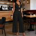 Women's Fashion Button Vest And Trousers Set European American Style Casual Two-Piece Suit for Spring Summer_ecoleips.com