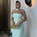 Women's Clothing Summer New Style Temperament Halter Neck Suspender Top High Waist Pleated Skirt Suit_ecoleips.com