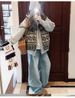 Fair Island Lamb Wool Vest Outer Wear Women's 2026 New Padded Autumn And Winter Wool Stacked Wear Warm Vest Jacket_ecoleips.com