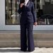 Autumn Neat Chic Women's Long Sleeved Blazer And Straight Leg Pants Two Piece Set European American Style Clothing_ecoleips.com