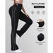 Women's Clothing Women's High-Waisted Yoga Pants Tummy Control Opaque Flared Fitness Hip Lift European And American Style Outdoor Sports_ecoleips.com