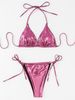 3 Piece Bikini Set, Women Swimsuit, Bikini With Cover Up Skirt, Beach Outfit, Two Piece Bikini With Skirt, Ladies Swimwear_ecoleips.com