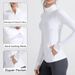 Women's Slim-Fit Yoga Jacket - Breathable Long Sleeve Workout Top For Running, Gym & Outdoor Activities | Lightweight Stretchable Fabric_ecoleips.com