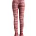 Women's Clothing Style Women's Colorful Striped Fluffy Furry Pants Personality Stacked Trousers For Formal & Casual For Women_ecoleips.com