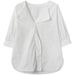 A Chic Yet Understated White Shirt For Women, Featuring A Cool-Toned Design With A Vintage French-Inspired Look, Perfect_ecoleips.com