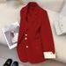 Elegant Commuter Blazer For Women Trendy Design New Spring Autumn Outerwear_ecoleips.com