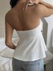 Women's High End Sweet And Spicy Style Strapless Vest Slim Fit Sleeveless Top Summer Clothing_ecoleips.com