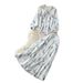 Gentle And Sophisticated Two Piece Floral Print Women's Early Autumn Tie Waist Slimming And Elegant Suit For Commuting._ecoleips.com