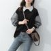 2022 New Women's Sweatshirt Trendy Ins Loose Korean Style Spring And Autumn Thin Outerwear Top_ecoleips.com