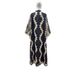 Muslim Women's Robe With Intricate Mesh Embroidery, Loose-fitting Plus-size Dubai Middle Eastern Arab Abaya Long Dress_ecoleips.com