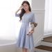 Striped French Retro Summer New Women's Clothing 2026 Fashion Spliced Mid-length Stylish Dress Manufacturer_ecoleips.com