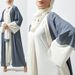 Middle East Dubai Clothing, Sun-protective Patchwork Cardigan Robe, Long Style_ecoleips.com