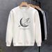 FW25 Matching Couple Cotton Crew Neck Sweatshirt - His & Hers_ecoleips.com
