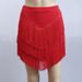 K Latin Dance Skirt Adult Half Body Skirt Tassel Short Skirt Women's Set Square Dance Adult Tassel Irregular Skirt_ecoleips.com