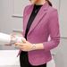 Women's Clothing Small Suit Red Multi Color Versatile Trend_ecoleips.com