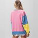 cross-border Best-selling Knitwear, European And American Clothing, Loose-fitting, Color-blocking, New Style Sweatshirt,_ecoleips.com