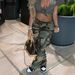 Women's Clothing High Waist Straight Multi Color Camouflage Overalls_ecoleips.com