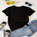 Women's Clothing Ladies Summer T Shirt Printing Fashion Casual Cute Short Sleeve Women's Eye Print Short Sleeve T Shirt_ecoleips.com