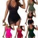 Women's Clothing Sexy Suspender Deep V Swimsuit Mesh Splicing Side Drawstring Female Detachable Coaster Slim Mesh One Piece Swimsuit_ecoleips.com