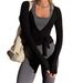 2026 Spring New Long Sleeve Sports Top For Women European And American Fashion Trend Knitted Sweater_ecoleips.com