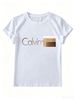 Classic Crewneck Cotton Tee, Women Comfortable Casual Top For Summer 2026_ecoleips.com