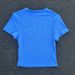 Women's Quick Drying Fitness Top Round Neck Tight T-Shirt Short Sleeve Exposed Belly Button Slimming Yoga Clothes_ecoleips.com