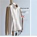 Aria Basics Aria Basics Super Winter Lined Thickened Wool Silk Stand Collar Unisex Warm Cardigan Fleece Sweater_ecoleips.com