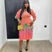 Women's Clothing New Gradient Dense Edge Temperament Large Size Women's Dress_ecoleips.com
