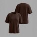 Women's Premium Plain T-Shirt Soft Breathable Cotton Blend Oversized Tee for Casual Wear_ecoleips.com