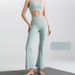 High Waist, Hip Lift, Micro-pull Yoga Pants, Women's Nude Outer Wear, Sports Outdoor Fitness Trousers Autumn_ecoleips.com