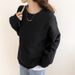 Women's Long-Sleeved Sport Jacket For Early Autumn, High-Street Style With Loose Fit And Versatile Slimming Effect, Pair_ecoleips.com