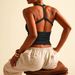 Y2K Yoga Style Women's Halter Neck Tank Top Solid Color Vest Summer Sports Clothing European American Fashion 2026_ecoleips.com