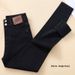 Women's Slim-Fit Jeans For Fall/Winter 2025, New Thin Fleece Slimming Black Fleece-Lined Skinny Pencil Pants_ecoleips.com