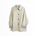 2026 New Spring Women's Clothing Patchwork Collar Long Sleeve Jacket For Women Commuting Versatile Korean Style Trench_ecoleips.com