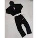 Women's Clothing Sweatshirt Suit Character Pattern Y2K Aesthetic Hoodie Set With Letter Print - Trendy Unisex Casual Outfit For Streetwear & Sports_ecoleips.com