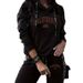 Cozy Casual Two-Piece Lounge Set For Women, Long Sleeve Hoodie And Joggers With 0051 Print, Soft Loungewear For Fall And Winter_ecoleips.com