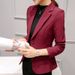 2025 New Autumn Casual Versatile Long Sleeve Trendy Women's Blazer_ecoleips.com