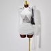 Women's Solid Color Semi High Neck Knitted Lace Patchwork Bodycon Dress Tight Fit Casual Dress_ecoleips.com