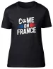 Women's T-Shirts Come On France Supporter Football Fan Womens T-Shirt Ladies Gift Tee_ecoleips.com
