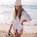 Crinkle Beach Cover-Up – Versatile Sun Shirt With Button Front & Long Sleeves (One Size, 10 Colors) Resort-To-Street_ecoleips.com