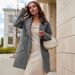 2025 Autumn Winter European American Ozone Cross-Border New Coat Women Mid-Length Woolen Overcoat_ecoleips.com