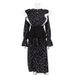 2026 New European And American Women's Fashion French Design Long-Sleeve With Detachable Waist Belt Casual Floral Long_ecoleips.com