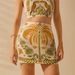 2025 Women's Tube Top Summer Shorts Tropical Plant And Coconut Tree Print Vacation Set_ecoleips.com