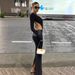 Women's Clothing Women's Sexy Deep V Hollowed Out Long Sleeve Faux Leather Patchwork Bodycon Dress Two Piece Style For Autumn_ecoleips.com