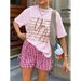 Women's Summer Loose T-Shirt Pure Cotton round Neck Short Sleeve European Size 1pc_ecoleips.com